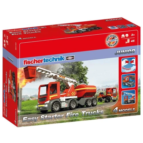 Конструктор fisсhertechnik Junior Easy Starter Пожежні машини (FT-554193)