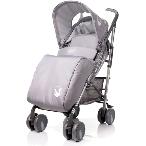Коляска-трость 4Baby City Grey (серый): Количество блоков один