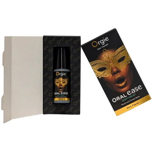 Спрей для глубокого минета Orgie Oral Ease Deepthroat (15 мл), мятный, без анестетиков