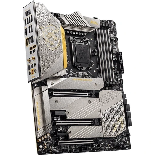 MSI MEG Z590 ACE GOLD EDITION: Дополнительно Радиатор на VRM, Адаптер Wi-Fi, Поддержка RAID, Поддержка UEFI