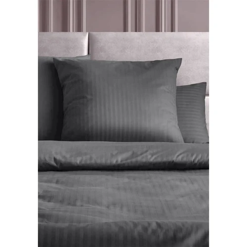 Набор наволочек LightHouse Sateen Stripe Antracit 50х70см 2шт (603715)