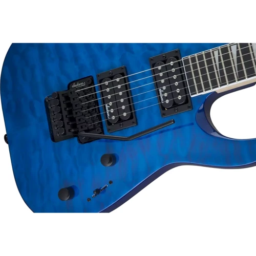Електрогітара JACKSON JS32Q DINKY ARCH TOP DKA AR TRANSPARENT BLUE: Кількість струн 6