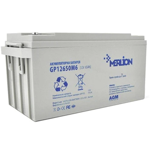 Merlion RDC12-65, 12V-65Ah (GP12650M6)