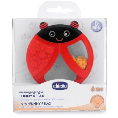 Прорізувач для зубів Chicco Funny Relax Сонечко (02580.00.20)