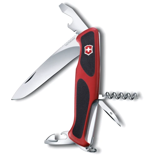 Мультитул Victorinox RangerGrip 68 130мм/11предметов/красный-черный (0.9553.C)