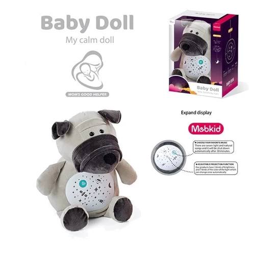 Детский ночник Baby Doll Мопс (MBQ 661-7 A)
