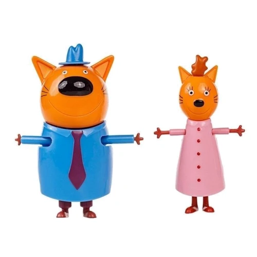 Игровой набор Три кота Семья котят с друзьями (T17187)