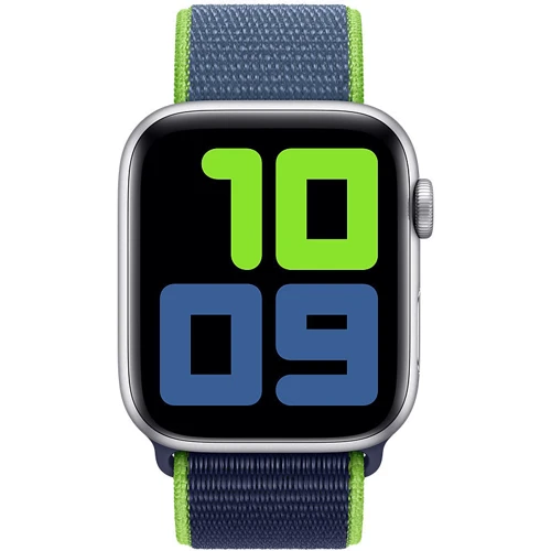 Аксесуар для Watch Apple Sport Loop Neon Lime (MXMV2) for Apple Watch 42/44/45/49mm: Сумісність Apple Watch 49mm, Apple Watch 44mm, Apple Watch 42mm, Apple Watch 45mm
