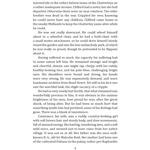 David Herbert Lawrence: Lady Chatterley’s Lover: Обложка Мягкая