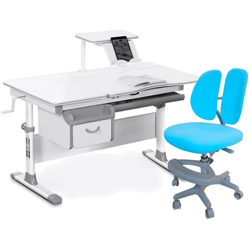 Комплект Evo-kids Evo-40 G Grey (арт. Evo-40 G + крісло Y-408 KBL): Вік дитини від 4-х років