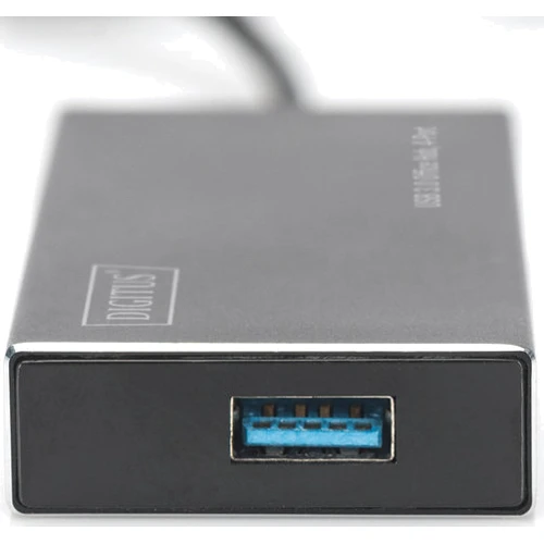 Адаптер Digitus Adapter USB to 4xUSB 3.0 Black (DA-70240-1): Дополнительные разъемы USB OTG