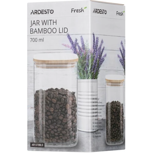 Емкость для хранения Ardesto Fresh 700 мл (AR1370BLS): Тип Банка для хранения