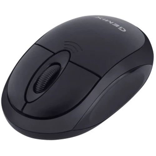 Мышь Gemix GM185 Wireless Black (GM185Bk): Эргономика симметричная для левшей