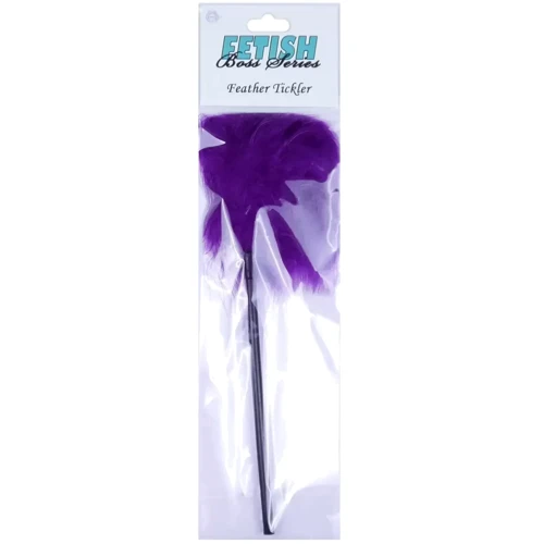 Тиклер (щекоталка) с пухом Boss Series Fetish - Feather Tickler Purple, BS6100030