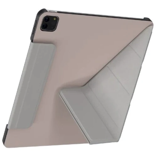 Аксессуар для iPad Switcheasy Origami Pink Sand (GS-109-176-223-182) for iPad Air 13 (2024 / 2025) / iPad Pro 12.9 (2018-2022): Особенности режим автопробуждения/сна, трансформируется в подставку, покрытие из микрофибры, закрывается на магнитный клапан