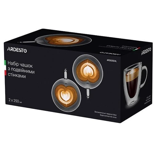 Набор чашек Ardesto 2 шт. х 300 мл (AR2630GHL)