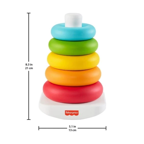 Пірамідка з еко-матеріалів Fisher-Price (GRF09) фото 5