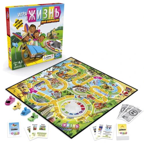 Настільна гра Hasbro Гра в життя Джуніор (E6678): Виробник Hasbro