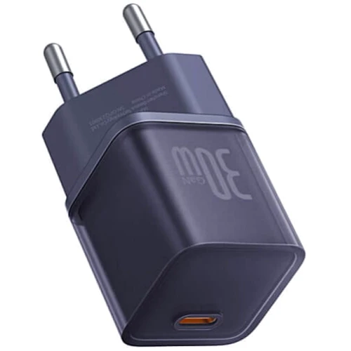 Зарядное устройство Baseus Wall Charger USB-C GaN 5S 30W Purple (P10162504523-00) фото 7