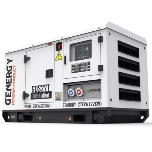 Дизельный генератор GENERGY GDS27T 22 кВт (240216090)