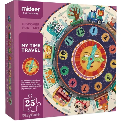 Круглый пазл Путешествие по времени MiDeer MD3020