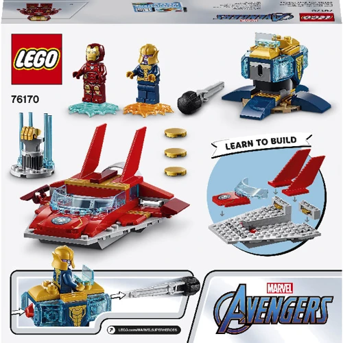 LEGO Super Heroes Железный Человек против Таноса (76170): Количество деталей, шт. 103