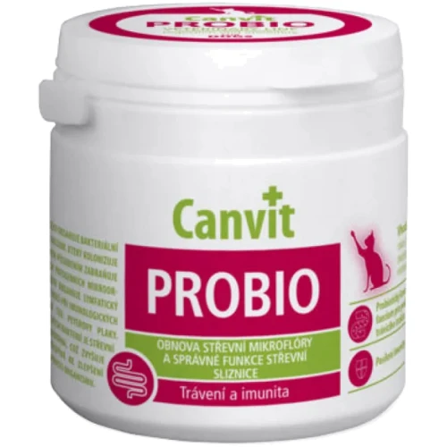 Комплекс пробиотиков Canvit Probio for Cats для поддержки иммунитета и пищеварения у кошек 100 г (can51274)