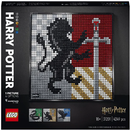 LEGO Art Гербы факультетов Хогвартса (31201)