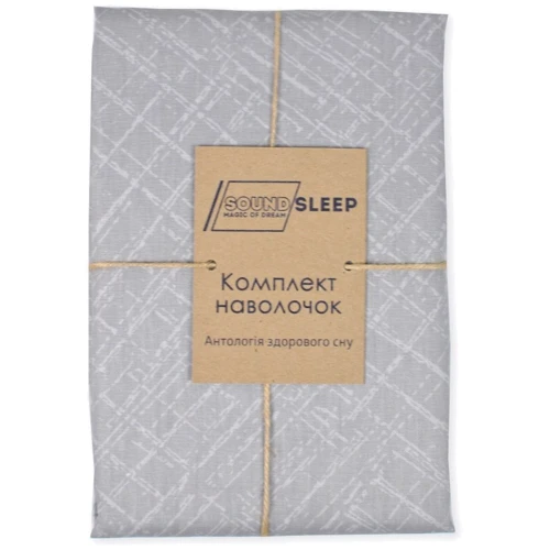 Комплект наволочок SoundSleep Golden mosaic сатин 50х70см 2шт (6535907521418)