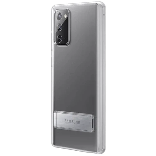 Чехол для телефонов Samsung Clear Standing Cover Transparent for Samsung N980 Galaxy Note 20 (EF-JN980CTEGRU): Тип накладка на заднюю часть