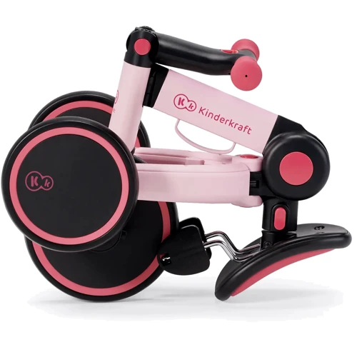 Трехколесный велосипед беговел 3в1 Kinderkraft 4TRIKE Candy Pink : Тормоза Ножной
