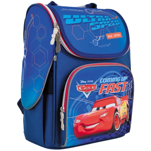 Рюкзак школьный, каркасный 1 Вересня H-11 "Cars" (556154): Пол ребенка Для мальчиков