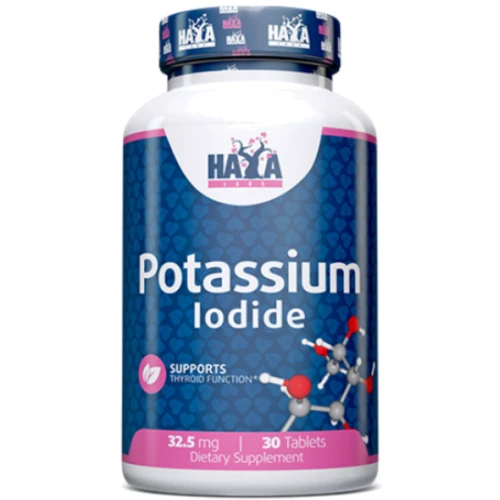 Haya Labs Potassium Iodide Йодід калію 32.5 мг 30 таб