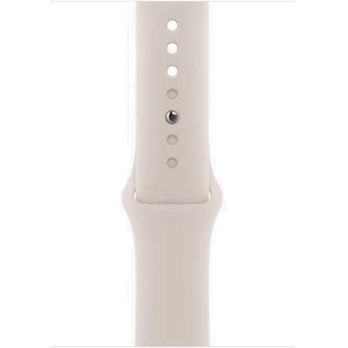 Apple Watch Series 9 45mm GPS Starlight Aluminum Case with Starlight Sport Band - S/M (MR963) : Материал корпуса алюминий