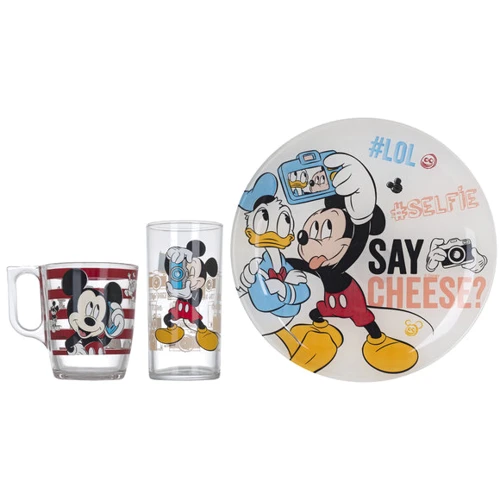 Детская посуда Luminarc DISNEY PARTY MICKEY Набор 3 предмета (L4871): undefined undefined