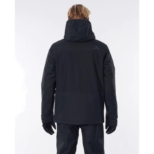 Горнолыжная куртка Rip Curl Twister Snow Jacket SCJEA4-90 48 черная зимняя с капюшоном: Состав Эластан, Хлопок, Полиэстер, Вискоза