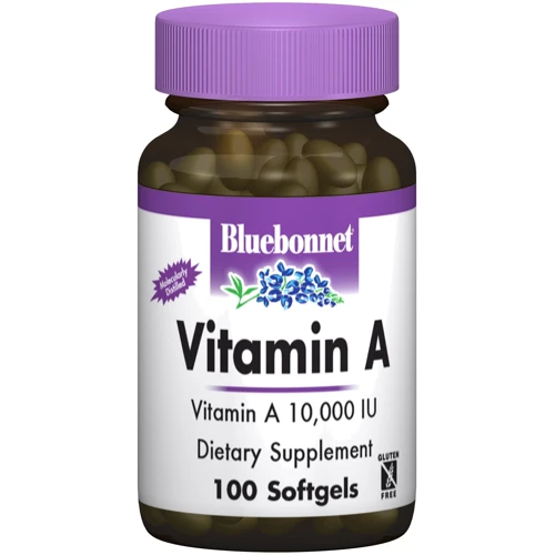 

Bluebonnet Nutrition Vitamin А 10.000 IU, 100 Softgels (BLB0298)