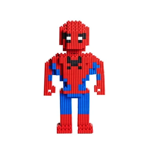 Конструктор VitaToys Pixel Heroes Спайдермен, 527 деталей (VTK 0045)