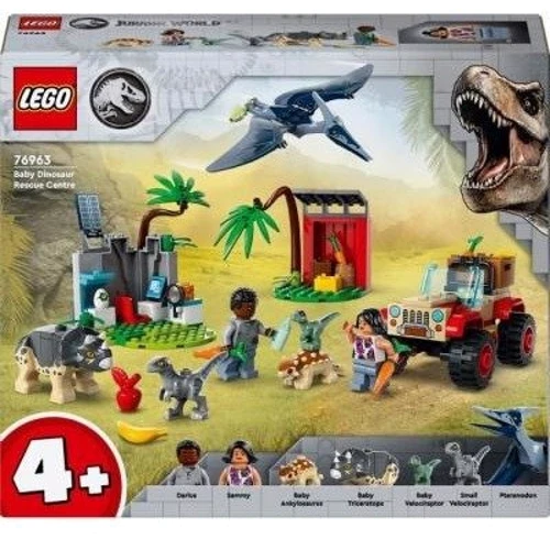 Конструктор LEGO Jurassic World Центр порятунку малюків динозаврів (76963)