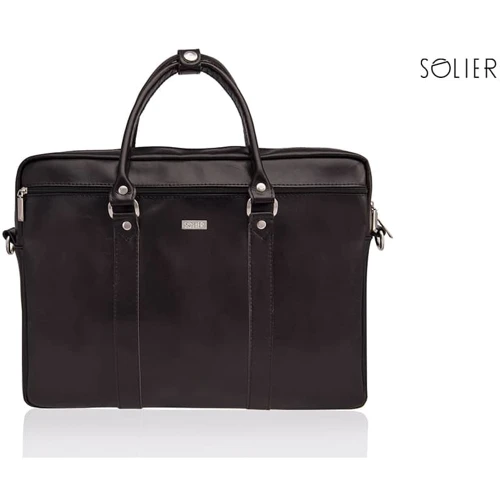 Сумка для ноутбука Solier 17" KILBRIDGE Leather Case Brown (SL03Brown)