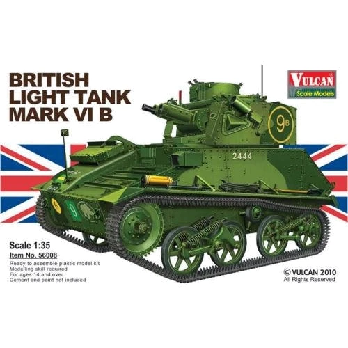 Британський Vulcan легкий танк Mk VI