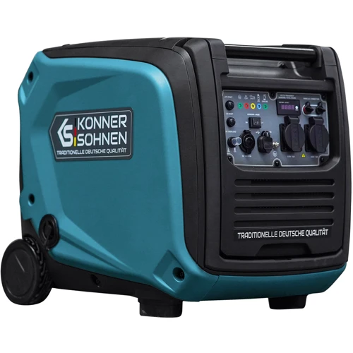 Генератор инверторный газобензиновый Konner&Sohnen KS4000IEGS: Тип двигателя 4-х тактный (одноцилиндровый)