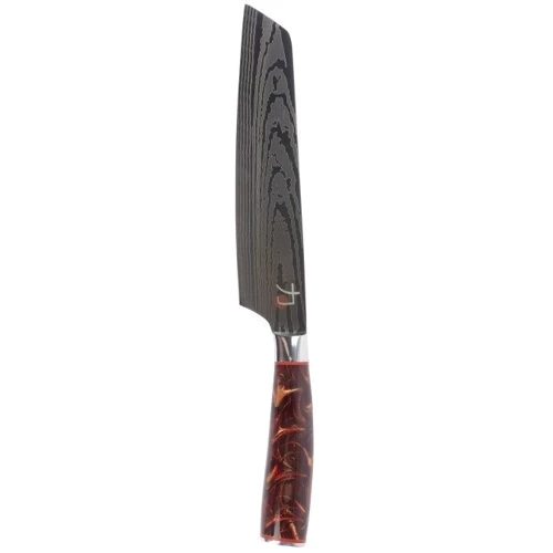 Нож кухонный накири MasterPro Tetsu Коричневый 20 см (BGMP-4127-BR): Лезвие Нержавеющая сталь