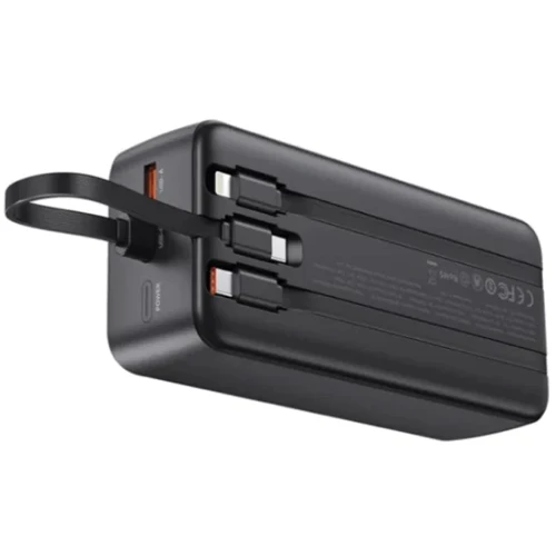 Внешний аккумулятор XO Power Bank 30000mAh PR276 2 in 1 22.5W Black