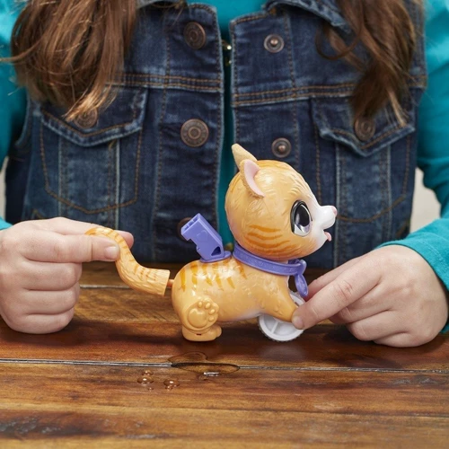 Інтерактивний пустотливий вихованець FURREAL Hasbro Маленький Котик робить калюжу E8932_E8955: Рекомендований вік від 4 років