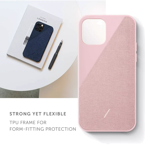 Чехол для iPhone Native Union Clic Canvas Case Rose (CCAV-ROS-NP20S) for iPhone 12 mini фото 9