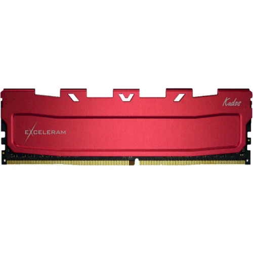 Exceleram 8 GB DDR4 2666 MHz Red Kudos (EKBLACK4082619A)