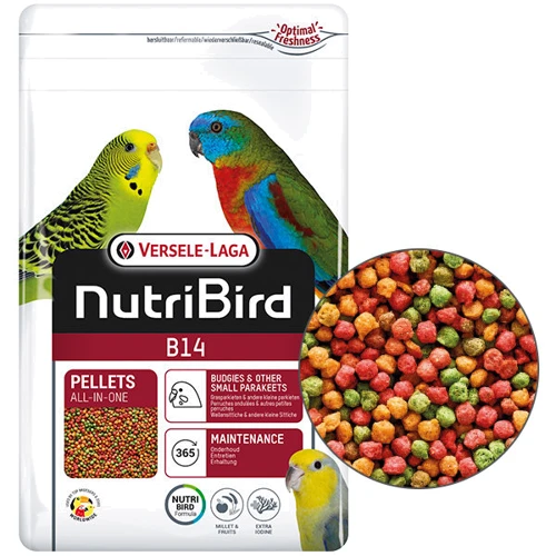 Корм Versele-Laga NutriBird В14 для волнистых и других небольших попугаев 0.8 кг (56411)