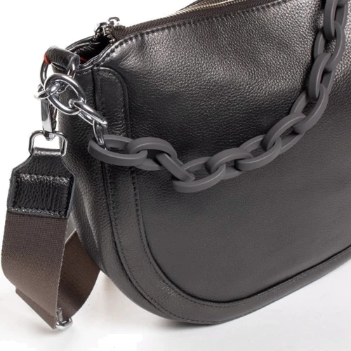 Жіноча сумка через плече Alex Rai 02-09 9503-9 silver-grey срібляста (35570): Стать Женский