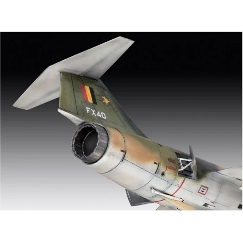 Сборная модель Revell набор Истребитель F-104 Старфайтер уровень 4 масштаб 1:72 (RVL-63879) фото 5
